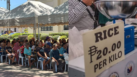 Tag P20 kilo nga bugas , gilinyahan sa Plaza Sugbo