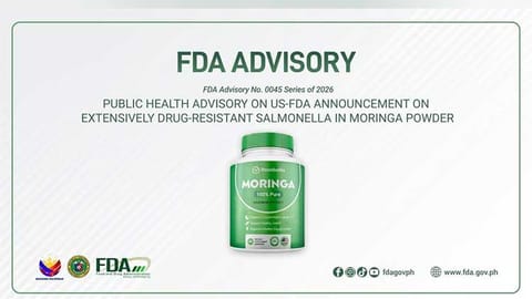 Pinoys told not to purchase salmonella-hit dietary supplement in US