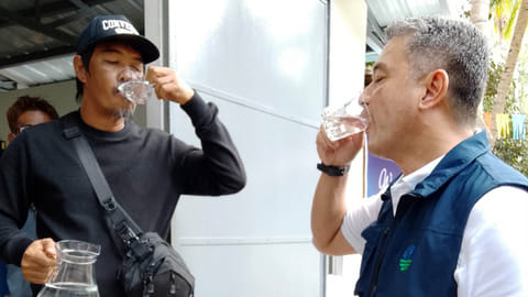 Remote Zamboanga City Island gets water filtration project from DENR