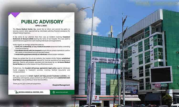 Panabo hospital warns vs. fake medical solicitations