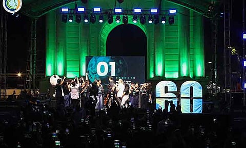 GIVING EARTH A BREAK. The Climate Change Commission (CCC) joins the 20th global switch-off event of the Earth Hour movement, where switching on habits for the planet is emphasized as an important role in climate advocacy.