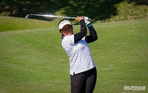 Lisa Sarines in action.