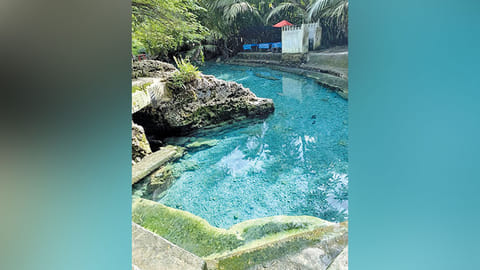 Magpabugnaw ta sa Liki Cold Spring sa Taloot, Argao