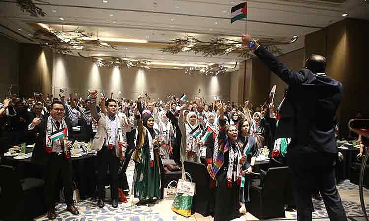 Bangsamoro groups rally for Palestine in Davao