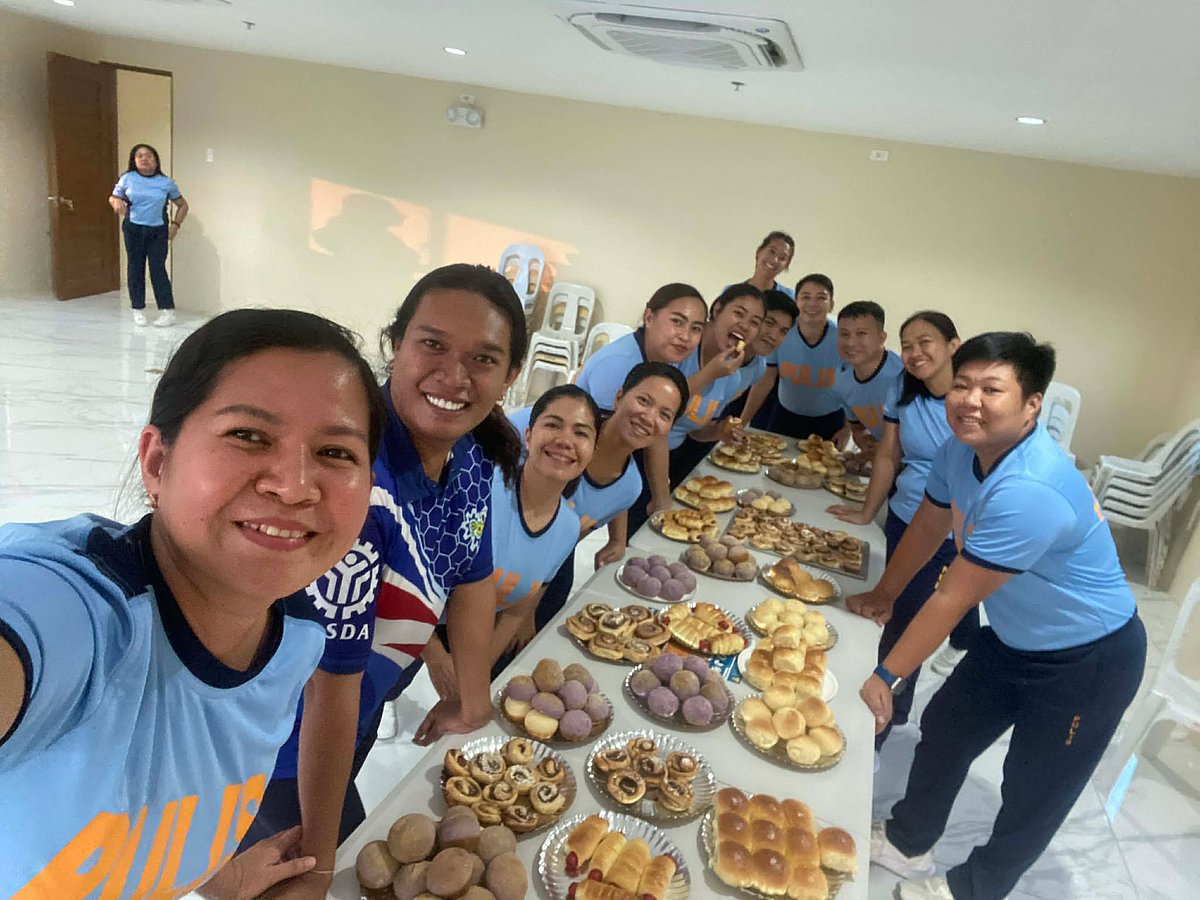 Mandaue Police Learn Bread and Pastry Making in Livelihood Training