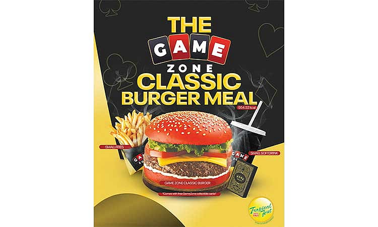 GameZone and Tropical Hut Launch Classic Burger Meal in the Philippines