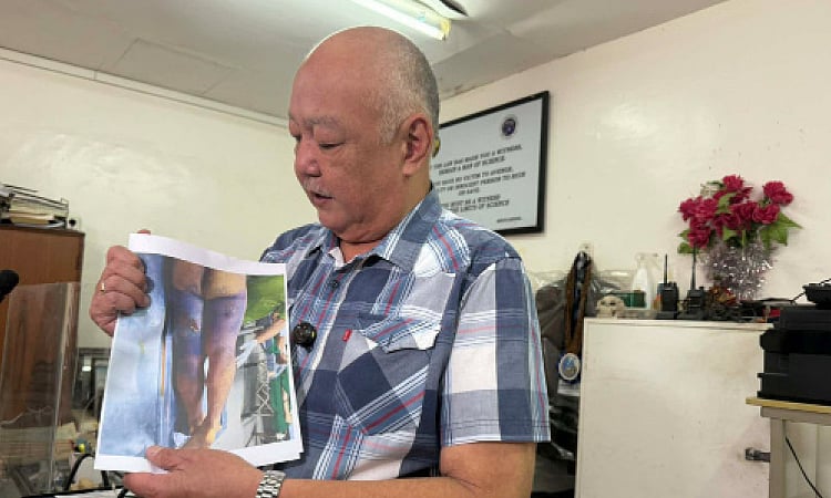 Lawas sa rape suspect nalata sa mga bun-og