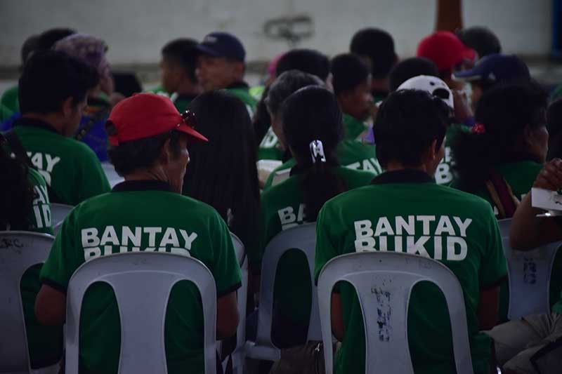 DAVAO. Bantay-Bukid volunteers during the Panagtagbo annual event. (Photo by Macky Lim)
