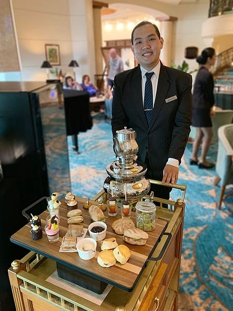 Rolling in the cart with the new High Tea menu