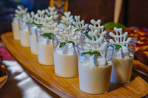 DAVAO. Durian dessert by Seda Abreeza Hotel. (Ace June Rell S. Perez)