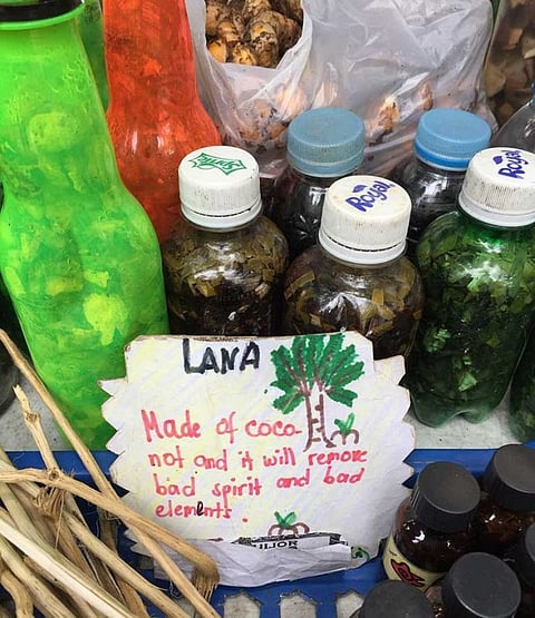 SIQUIJOR. Traditional healing oils are concocted by healers in Siquijor every Good Friday. (Photo by MVI/SunStar Philippines)