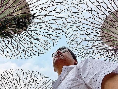 Back in Singapore. Believe it or not, last time I was in this city Gardens by the Bay wasn't open yet. (Photo by Jinggoy I. Salvador)