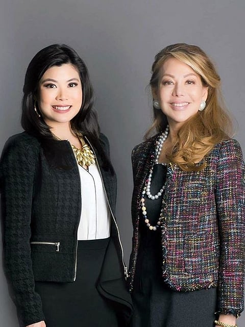 At work or attending socials, Joji Ilagan Bian and daughter Nicole Bian are always at their best. (Photo by Joji Ilagan Bian)