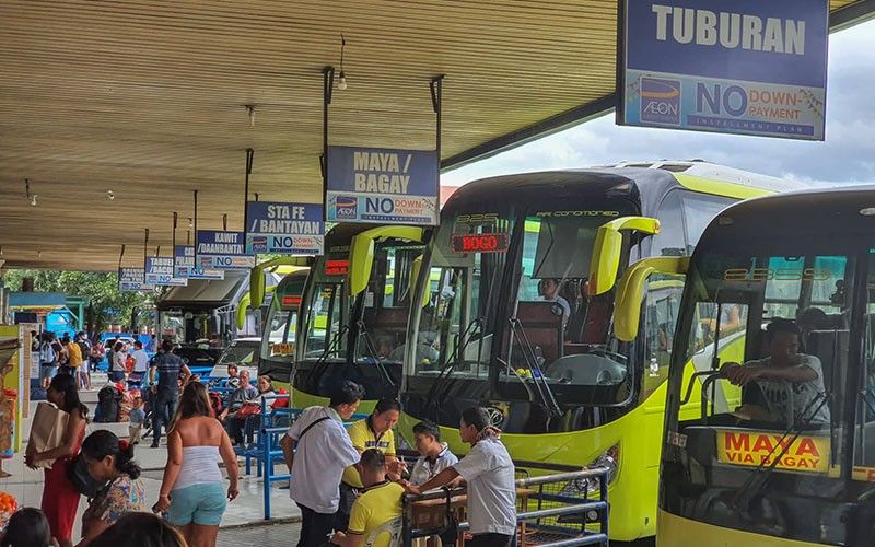 APPEAL. Some bus operators at the Cebu North Bus Terminal in Barangay Subangdaku, Mandaue City have appealed to Mayor Jonas Cortes to reconsider his decision not to renew the Cebu City Government's lease contract on the property, which expires in October. (SunStar photo / Arni Aclao)