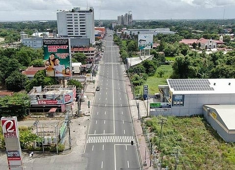 Bacolod City aerial view