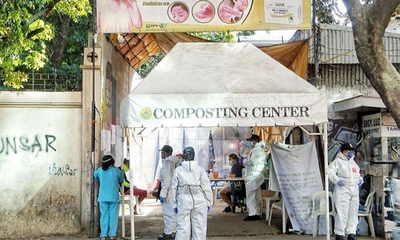 CEBU. Sitio Zapatera, an urban poor community with a population of about 10,000 within Barangay Luz in Cebu City, was once placed on lockdown because of a cluster of Covid-19 cases. (File Photo)