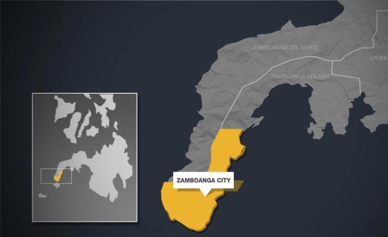 Zamboanga City map.