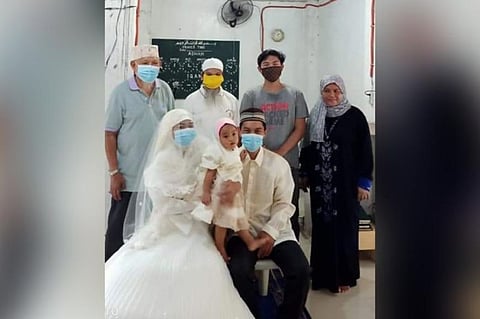 DAR-AL-DHIKR Islamic Center President Imam Omar Betita officiated the wedding rites.