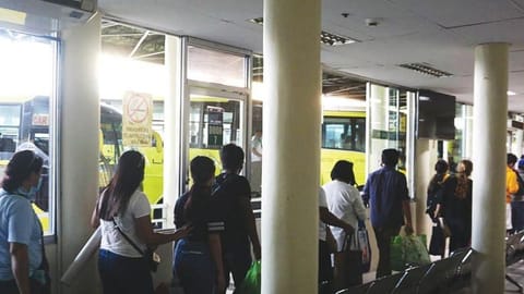 Bus sa norte 50% ra ang nakabiyahe