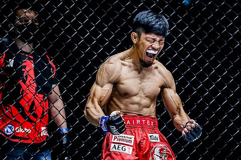 FIRST BOUT IN 2021. The hunt for redemption for Team Lakay starts with Lito Adiwang as he sees action January 22 in Singapore. (ONE photo)