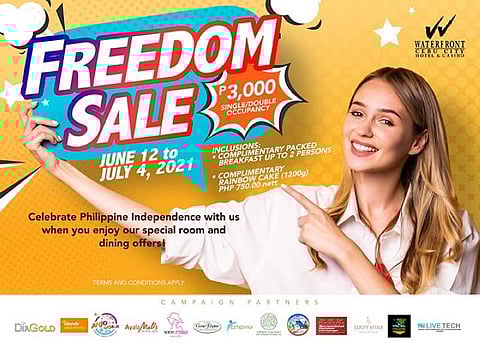 Waterfront Cebu to hold 'Freedom Sale'