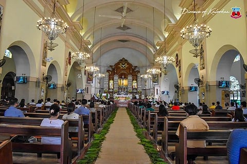 MANILA. Masses will be held only virtually in Metro Manila, when the region goes under lockdown again from August 6 to 20, 2021. (Kalookan Diocese Facebook)