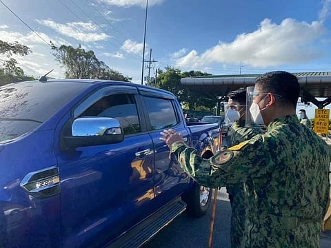 MANILA. Checkpoints at all points of entry to Metro Manila are back. (File)