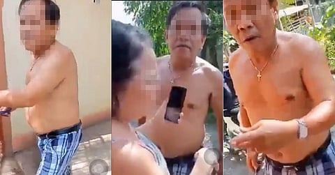 Screenshot from viral video