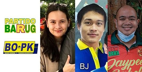 CEBU. (From right) Jaypee Labella of Barug, and Jose Abellanosa and Ana Gabriela "Bea" Osmeña of BOPK are among the newbies who have to compete with veteran rivals in the May 9 local elections. (Photos from Facebook accounts of Labella, Abellanosa and Osmeña)