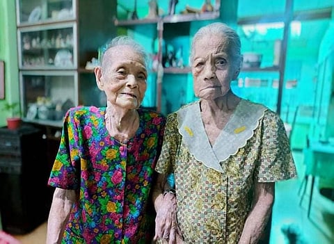 CEBU. (From left) Restitota "Dadang" Sanchez and Inse Felisa Zanoria Sachez-Gerolaga. (Honey Cotejo)