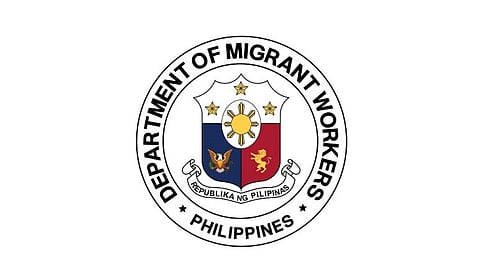 Department of Migrant Workers seal