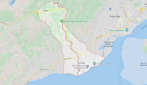 Talisay City map.