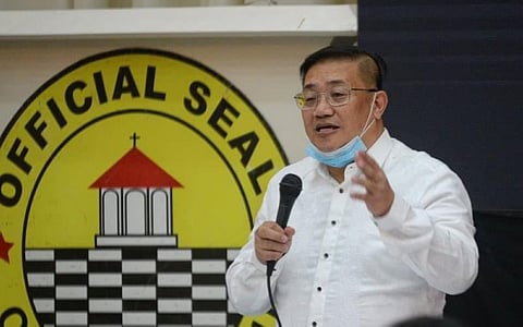 Lawyer Gerardo Carillo, chairman of City Disaster Risk Reduction and Management Council (Photo courtesy of Cebu City PIO)