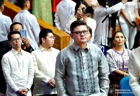 DAVAO. Si Davao City First Congressional District Representative Paolo Duterte didto sa Kongreso. (Davao City First Congressional District photo)