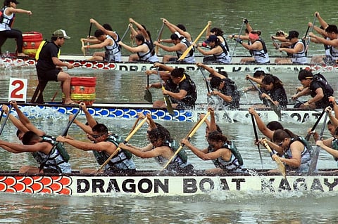 ORO. Cagayan de Oro has recently concluded its Mayor's Cup Spring Festival Dragon Boat Race, which is one of the city's activities during its celebration of the Chinese New Year. (Photo from City Information Office)