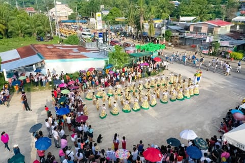 BOGO CITY FIESTA. Contingents of the Kuyayang Festival move according to the traditional courtship dance endemic to Bogo City in Cebu. The City Government chose to celebrate the traditional dance this year instead of the Pintos delicacy or sweet corn tamales./ Bogo City Government