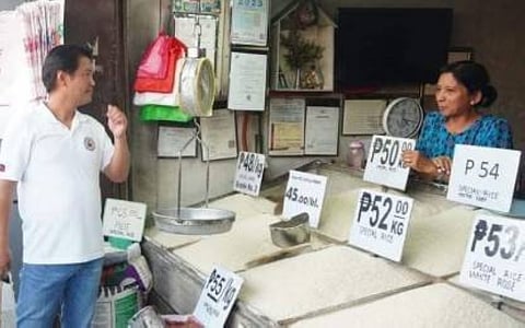 DA studying P50/kg price ceiling on imported rice 
