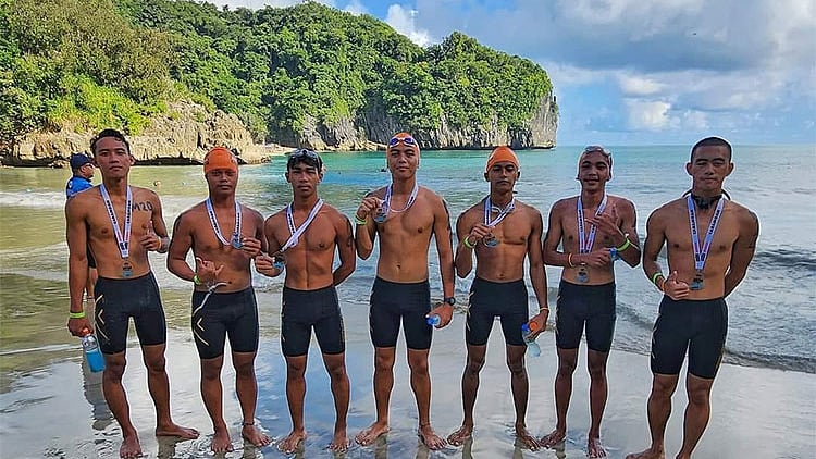 Borongan swimmers top 2023 Swimjunkie challenge