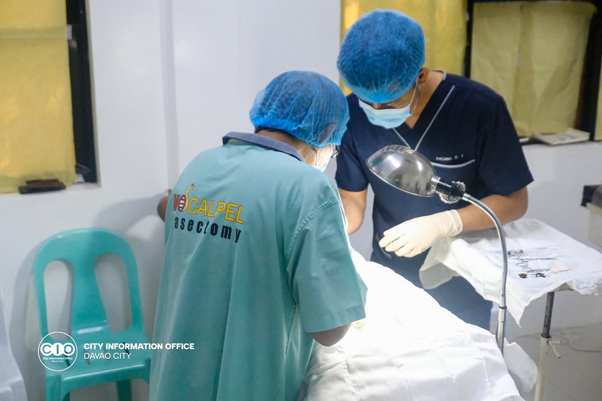 Davao City Population Division logs over 200 men availing of NSV
