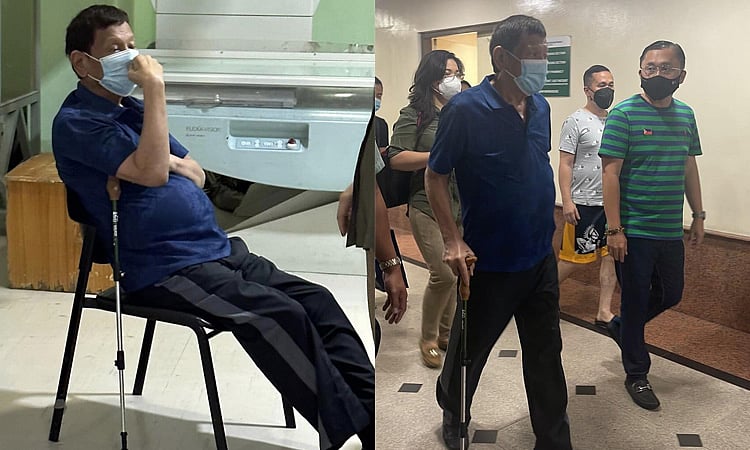 FPRRD's Safety Ensured as Former President Rodrigo Duterte Slips on Floor:  Updates on Medical Check-up and Condition