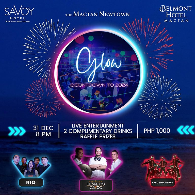GLOW Countdown to 2024: Neon Rave Party at Belmont Hotel Mactan and ...