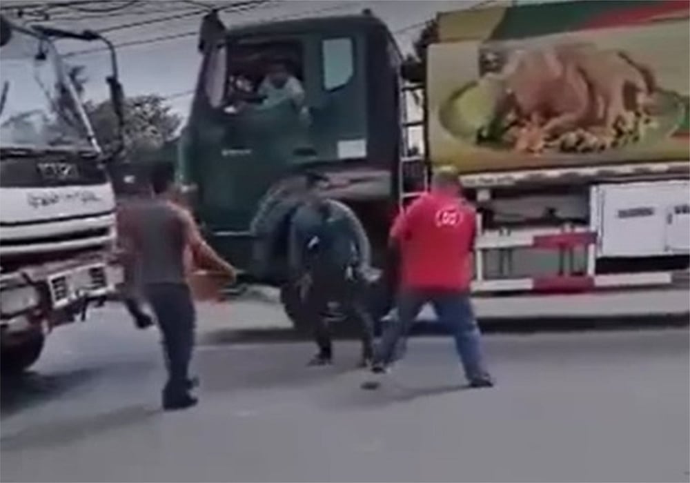 Team directed Identify 2 drivers in Mandaue road rage