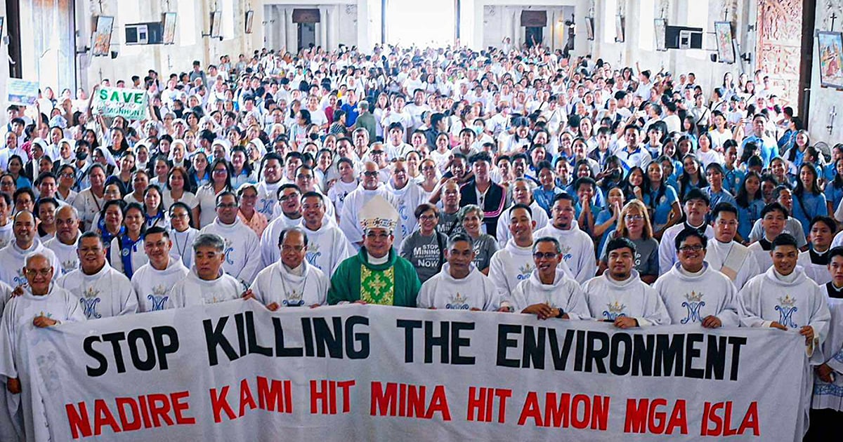 Anti Samar Catholic church, communities launch anti-mining prayer assembly in ...