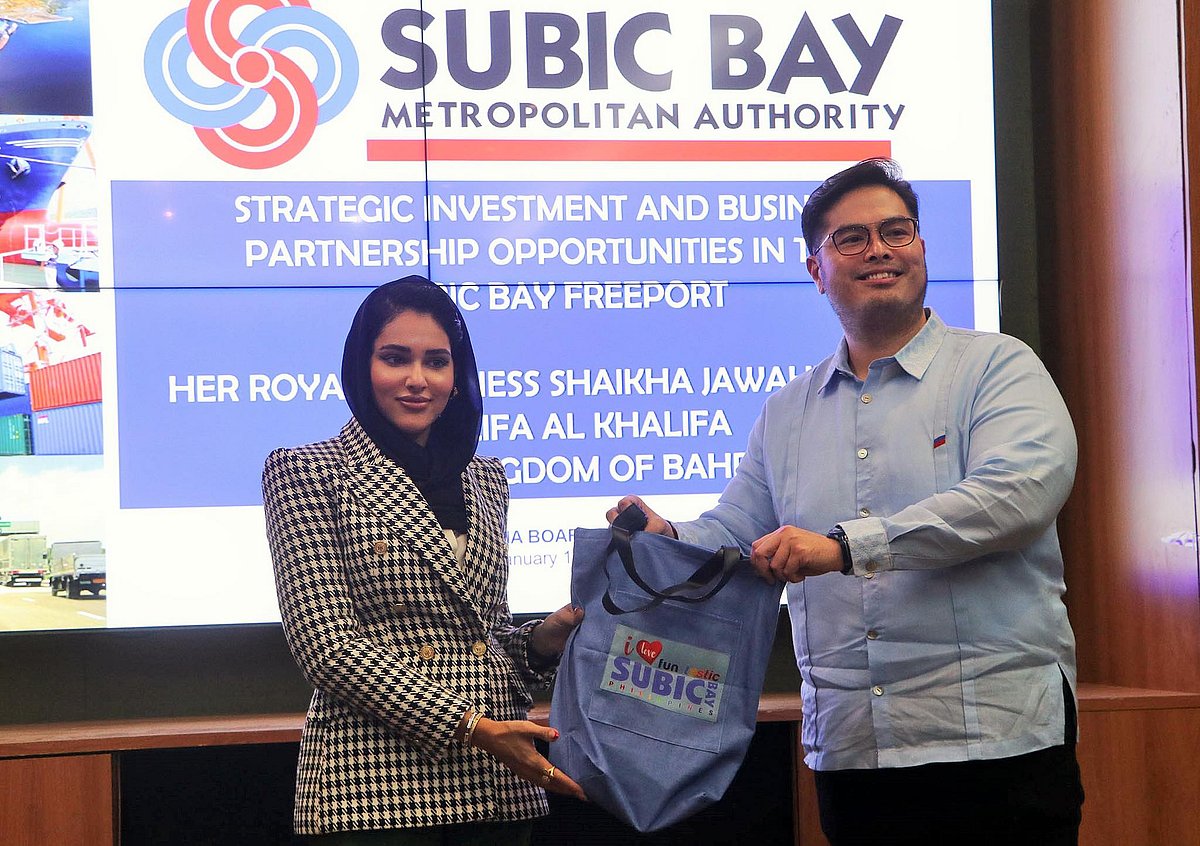 Bahrain royalty eyes investments in Subic