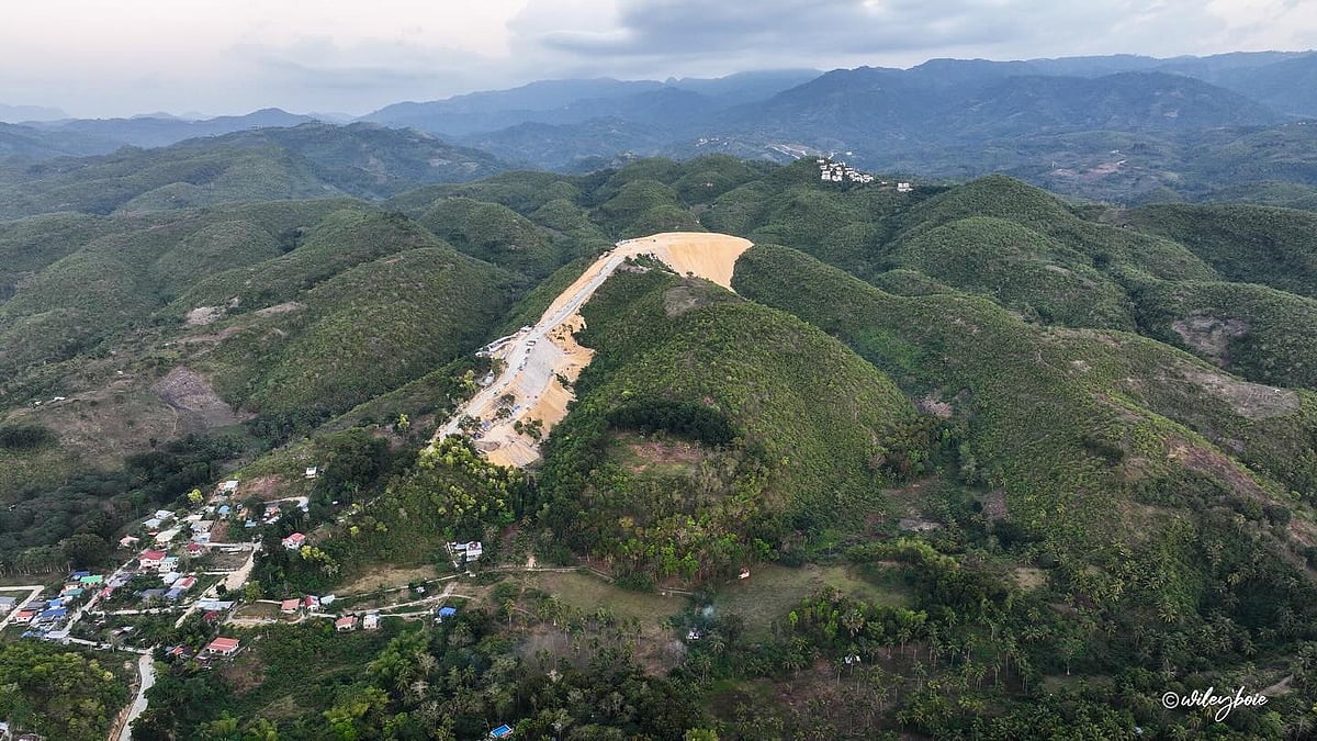Garcia Excavation of mountain in Balamban for DPWH access road