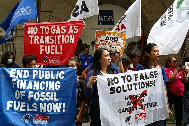 Groups demand renewable energy in another protest rally in Manila