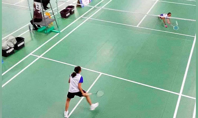 Acebedo notches first badminton win for CV