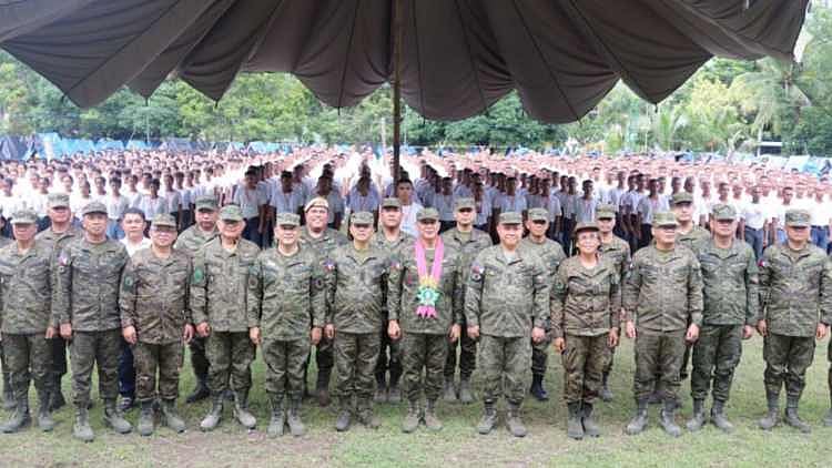 ROTC training program to enhance skills of 748 cadets in Western Visayas