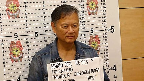 Jel Reyes Ex-Palawan guv Joel Reyes surrenders