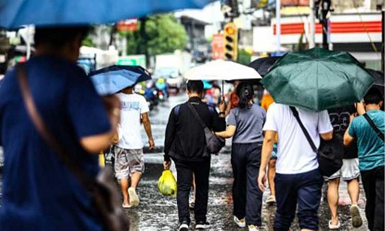 Easterlies Bring Scattered Rains, Thunderstorms Over Parts of Mindanao